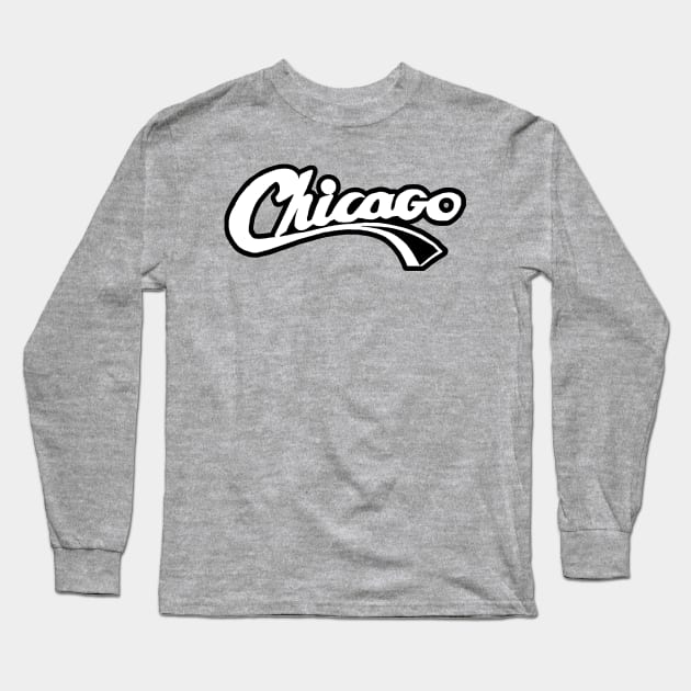 Chicago Long Sleeve T-Shirt by NineBlack